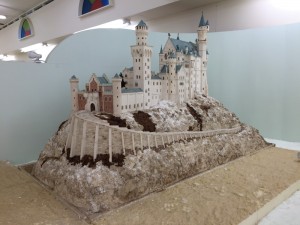 お菓子の城