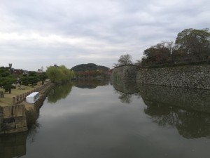 姫路城の内堀