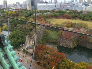 大阪城からの展望