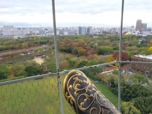 大阪城からの展望