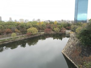 大阪城の内堀