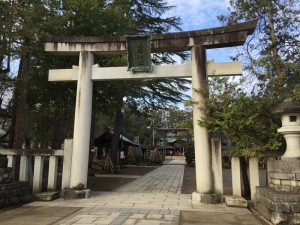 上杉神社の参道