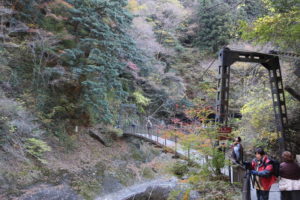 袋田の滝「つり橋」