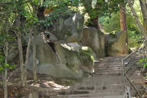 千光寺の巨石