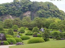 足立美術館の日本庭園