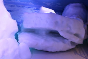 オホーツク流氷館の流氷